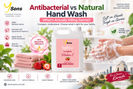 Antibacterial vs Natural Hand Wash: What’s Actually Killing Germs?