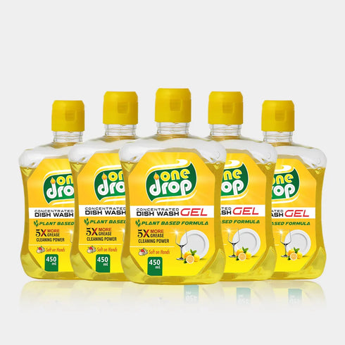 ONE DROP GEL - 5 BOTTLES BUNDLE OFFER