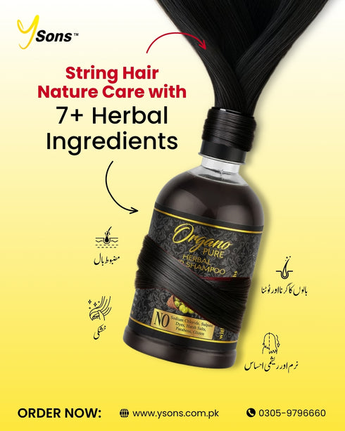 Organo Pure Herbal Hair Shampoo