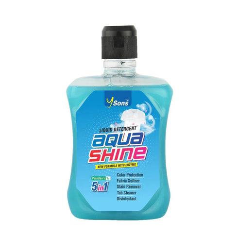 Aqua Shine Liquid Detergent - Y Sons Home Essentials