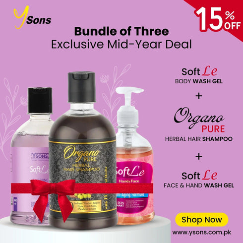Bath Bundle Pack of 3 - Y Sons Home Essentials