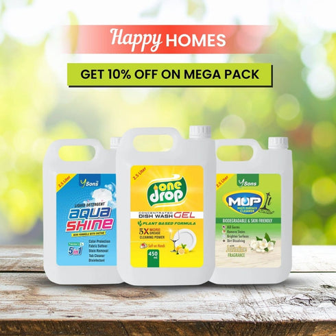 Cleaning Bundle Pack of 3 - Y Sons Home Essentials
