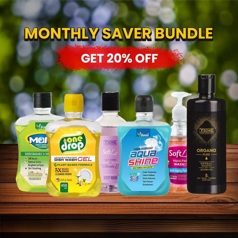 Monthly Saving Pack - 20% OFF (450ML) - Y Sons Home Essentials
