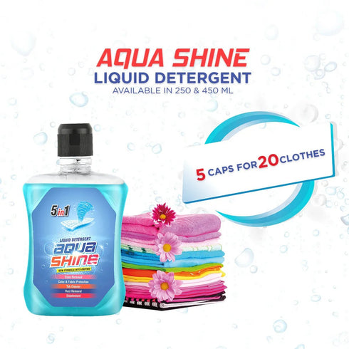 Aqua Shine Liquid Detergent - Y Sons Home Essentials