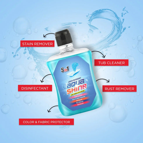 Aqua Shine Liquid Detergent - Y Sons Home Essentials